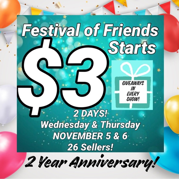 Michael Kors Other - $3 Festival of Friends! 🎉2 Year Anniversary🎉November 5 & 6